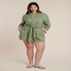 Pull On Linen Short image number null