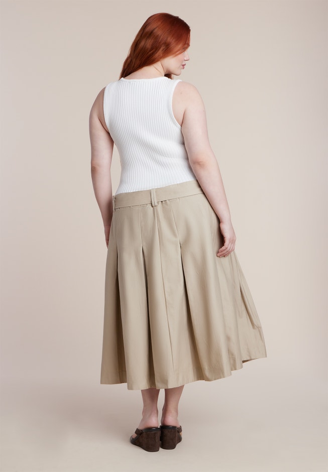 Combo Dress With Belt image number 3