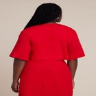 Relaxed Tie Front Linen Top image number null