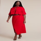 Relaxed Tie Front Linen Top image number null