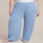 Semi Sheer Knit Pant image number null