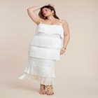PatBO x ELOQUII Fringe Maxi Dress image number null