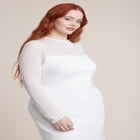 Delicate Stitch Sweater Dress image number null