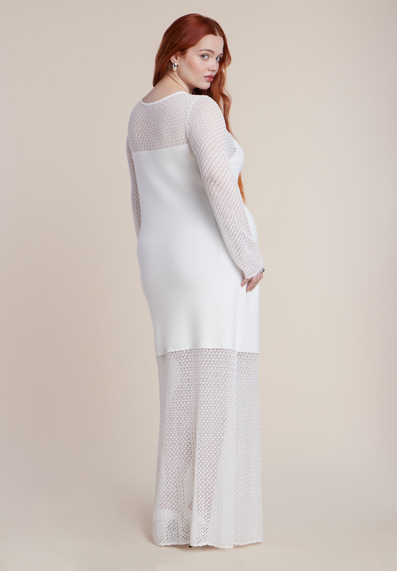 Delicate Stitch Sweater Dress image number 3