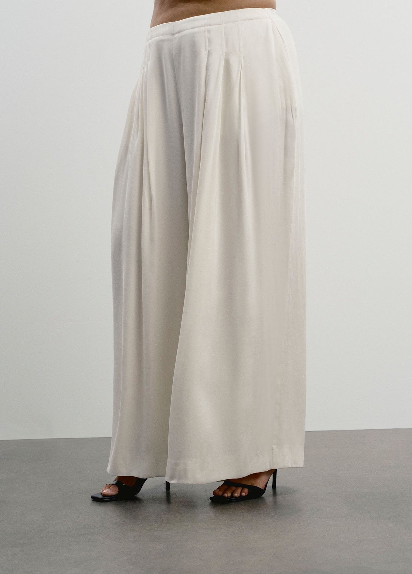 Pleated Wide-Leg Pant image number 2