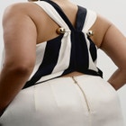 Pleated Wide-Leg Pant image number null