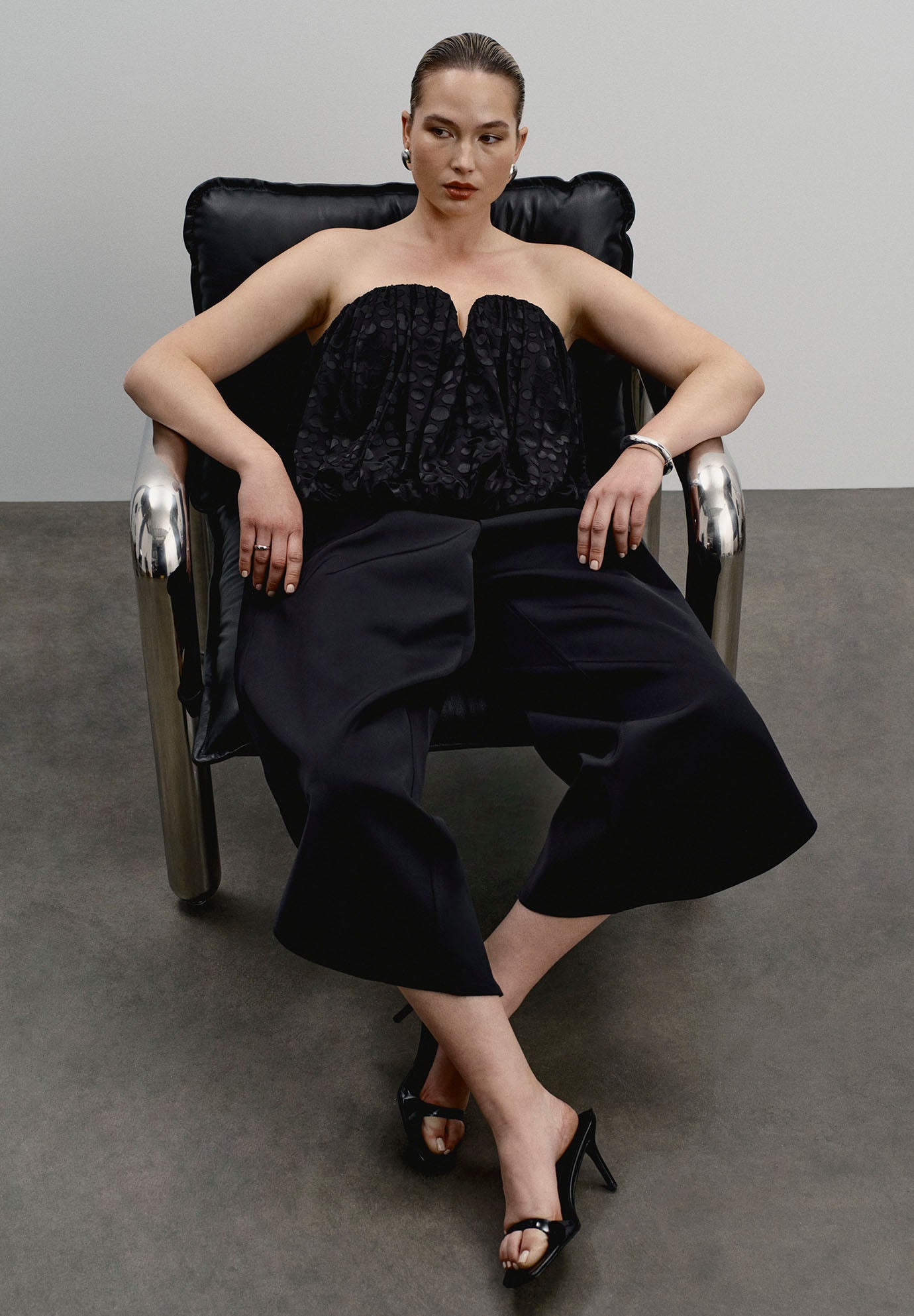 Strapless Bubble Top image number 3