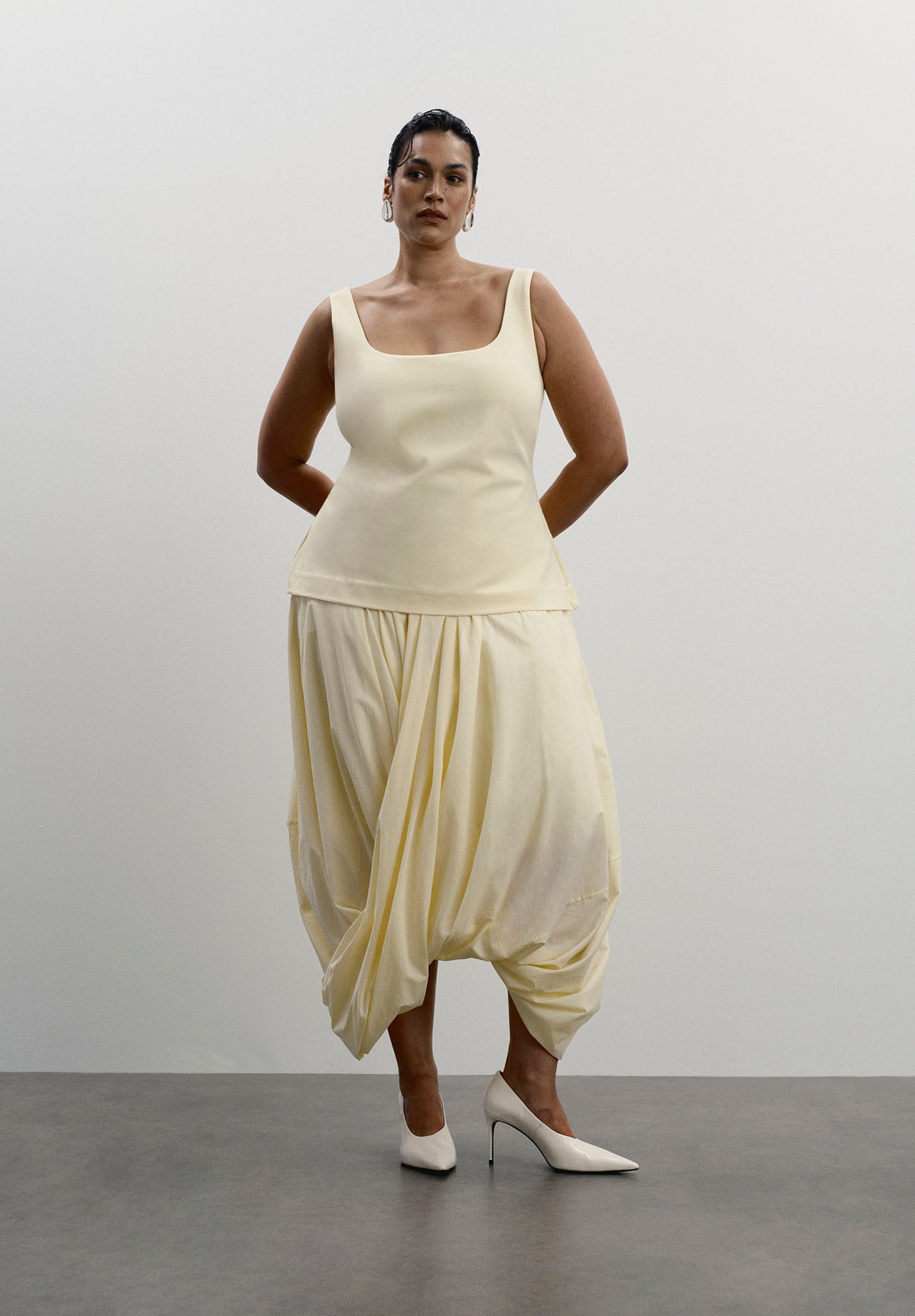 Draped Hem Maxi Dress image number 0
