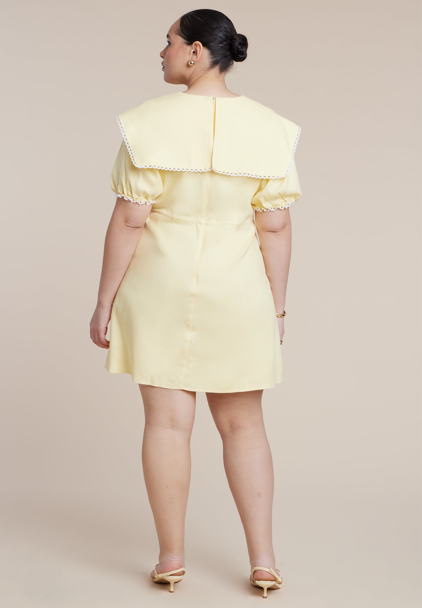 Sailor Collar Mini Dress image number 4