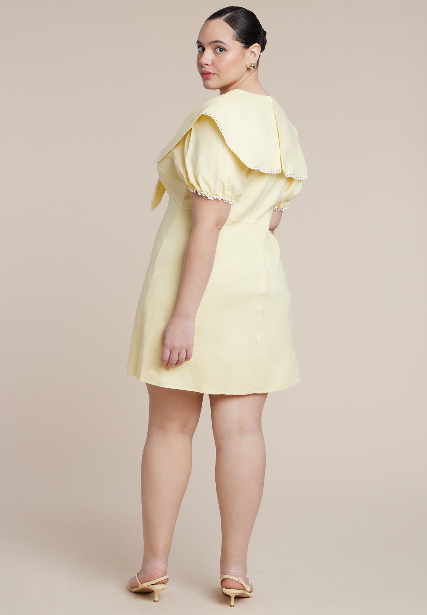 Sailor Collar Mini Dress image number 5