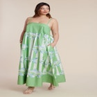 Printed Relaxed Maxi Dress image number null