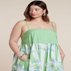 Printed Relaxed Maxi Dress image number null