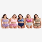 Cotton Front-Close Wireless Bra image number null