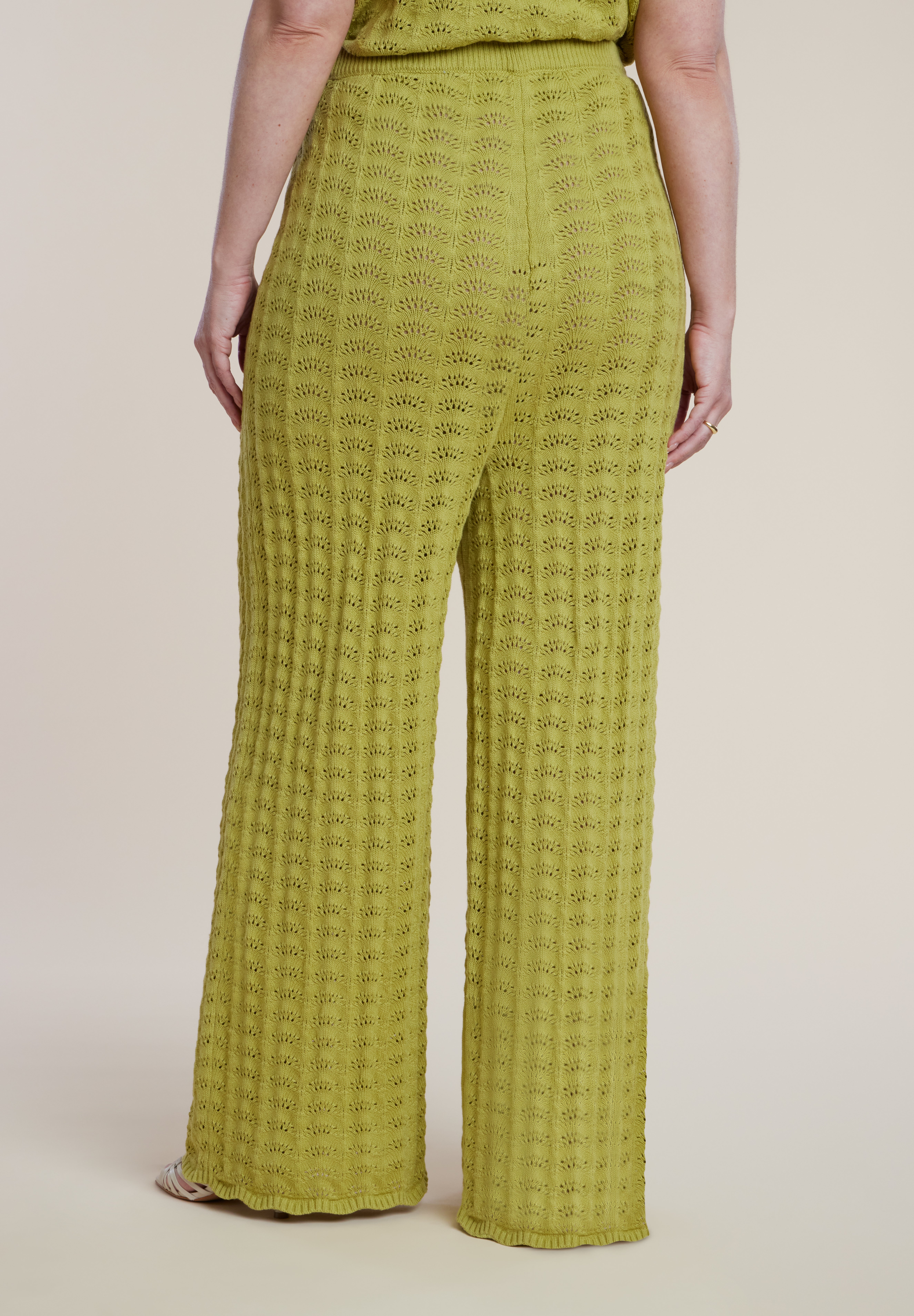 Pointelle Stitch Sweater Pant image number 2