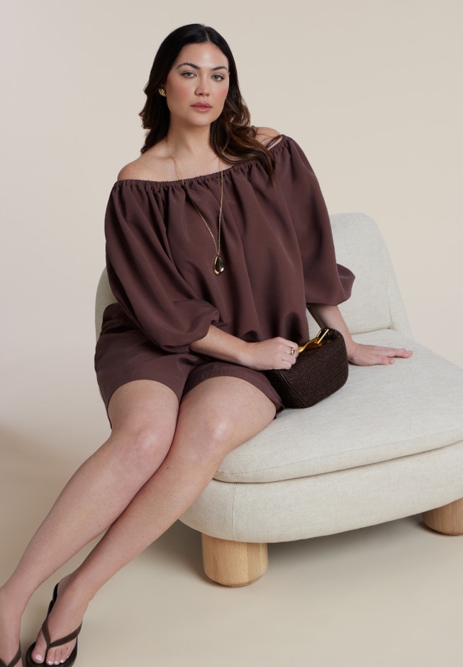 Off The Shoulder Puff Sleeve Top image number 3
