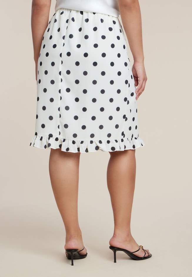 Ruffle Polka Dot Skirt image number 2