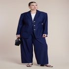 Nipped Waist Blazer With Back Adjuster image number null