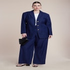 Nipped Waist Blazer With Back Adjuster image number null