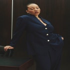 Nipped Waist Blazer With Back Adjuster image number null