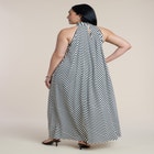 Trapeze Halter Maxi Dress image number null