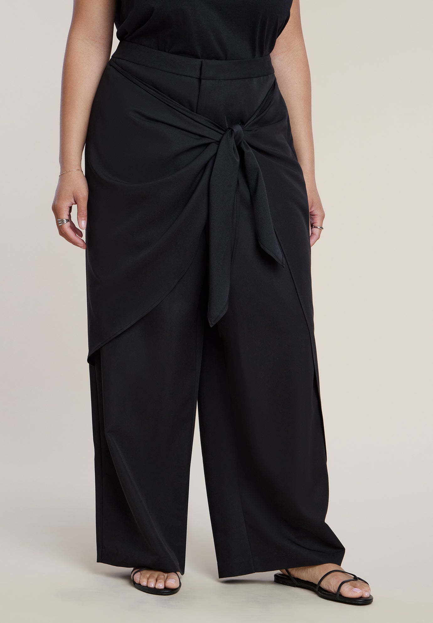 Wrap Detail Trouser image number 1