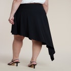 Asym Hem Jersey Skirt image number null