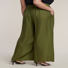 Sheer Lightweight Wide Leg Pant image number null