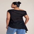 Off The Shoulder Sheer Top image number null