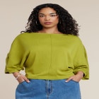 Oversized Cape Sweater image number 0
