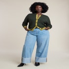 Colorblocked Cardigan image number null