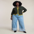 Colorblocked Cardigan image number null