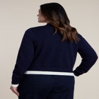 Colorblocked Cardigan image number null