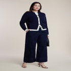 Colorblocked Cardigan image number null