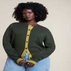 Colorblocked Cardigan image number null