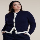 Colorblocked Cardigan image number null