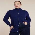 Longline Mockneck Cardigan image number 0