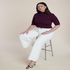 Ribbed Turtleneck Sweater image number null