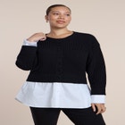 Cardigan Twofer Top image number null