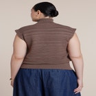 Mockneck Sweater Vest image number 2