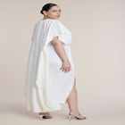 Draped Cape High-Low Maxi Dress image number 2