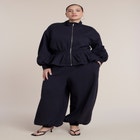 Elastic Waist Balloon Sweatpant image number 0
