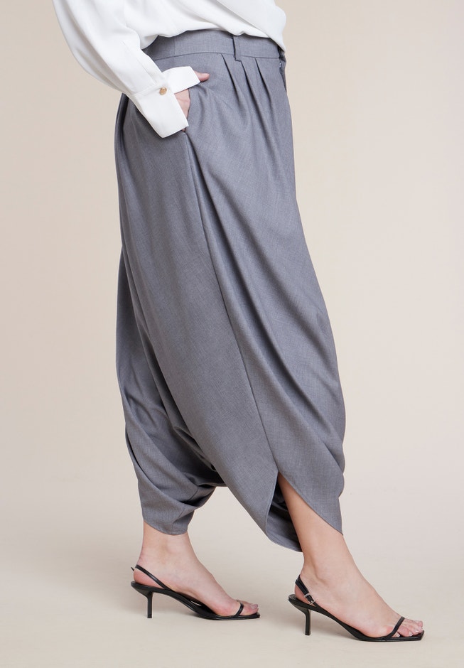 Super Draped Tailored Trouser image number 2