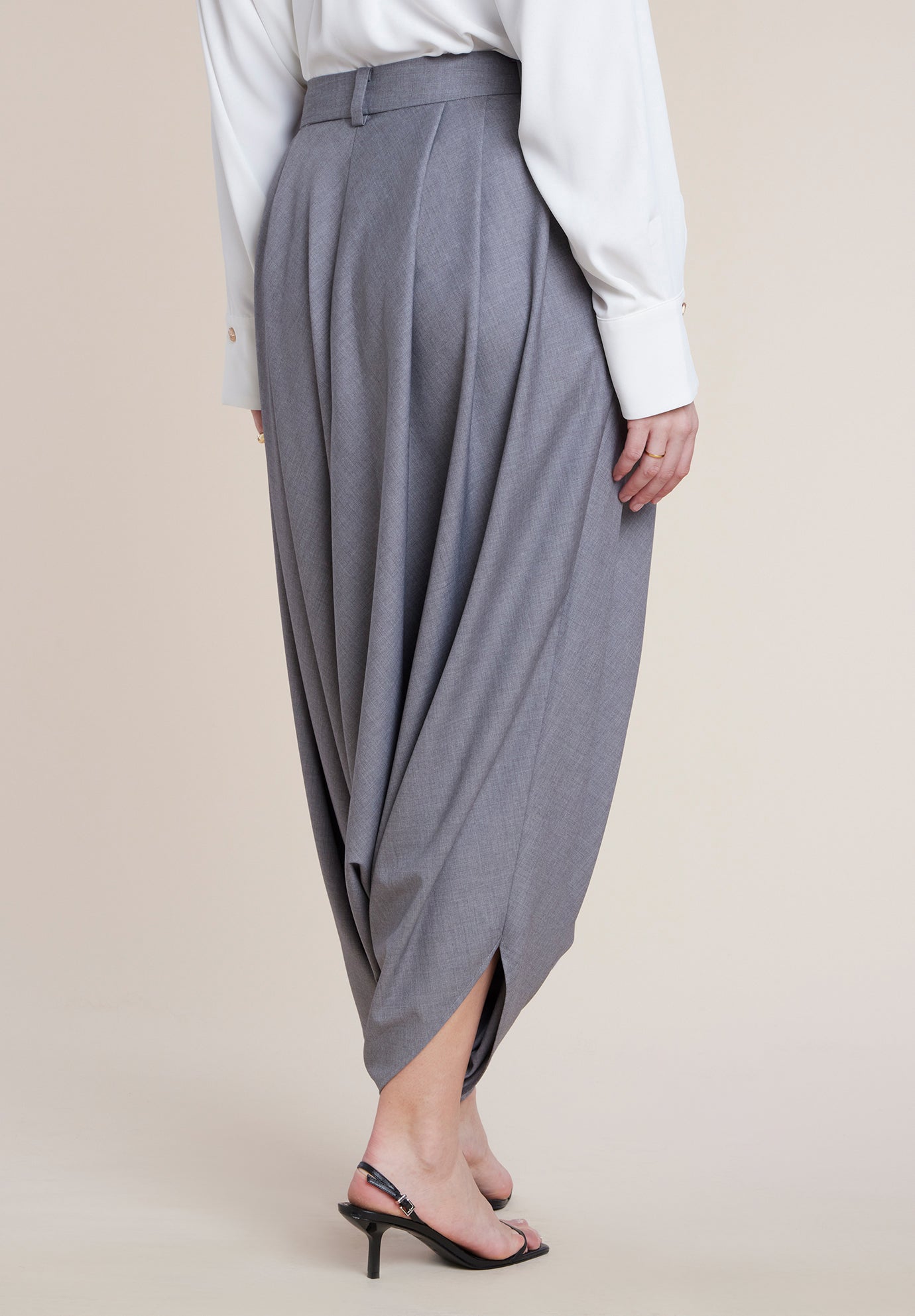 Super Draped Tailored Trouser image number 3