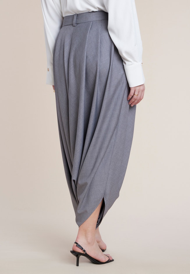 Super Draped Tailored Trouser image number 3