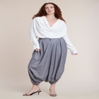 Super Draped Tailored Trouser image number 0