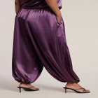 Satin Bubble Hem Pant image number 1