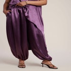 Satin Bubble Hem Pant image number 0