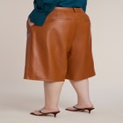 Faux Leather Bermuda Short image number 2