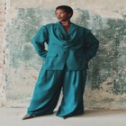 Pleated Wide-Leg Trouser image number 0