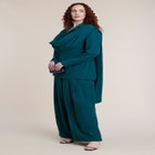 Draped Scarf Blazer image number 4